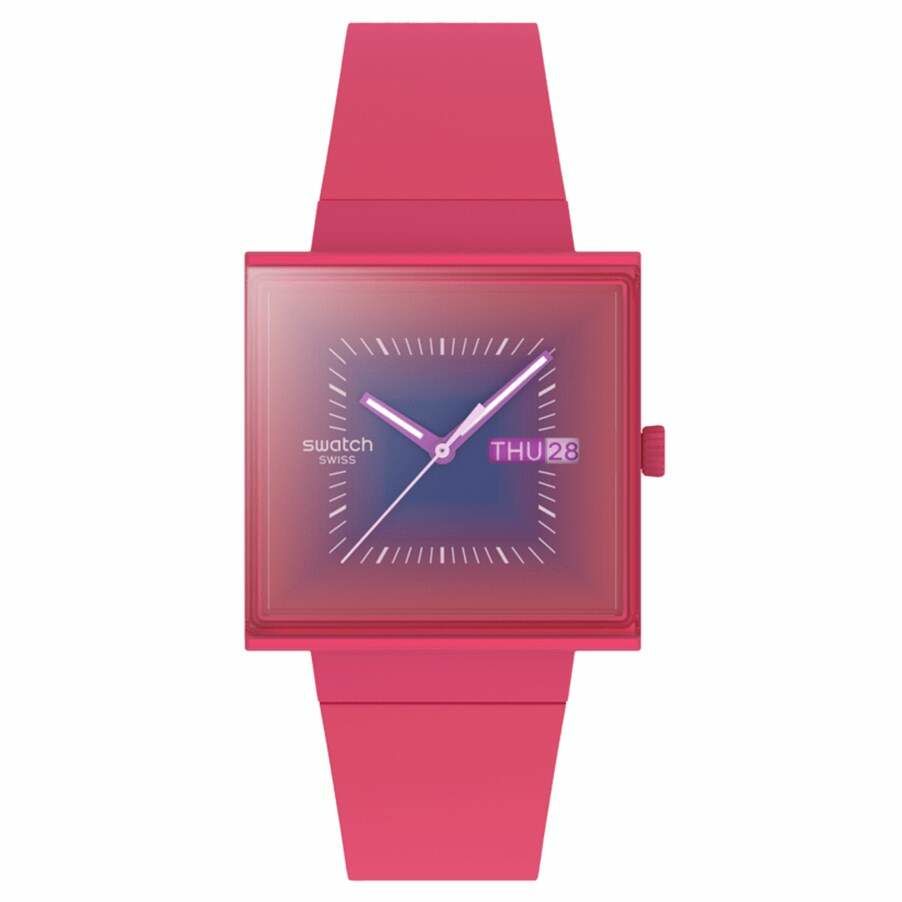 SWATCH SO34R700 Quartz KADIN / KIZ KOL SAATİ