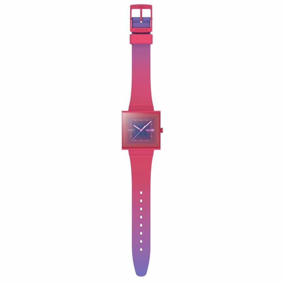 SWATCH SO34R700 Quartz KADIN / KIZ KOL SAATİ