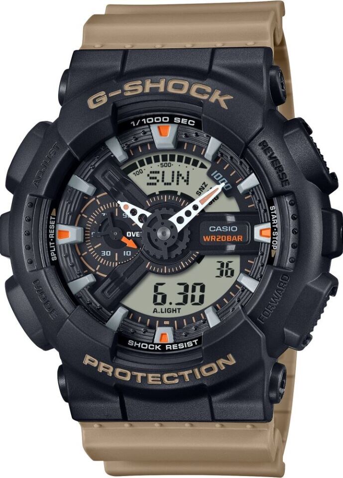 CASIO GA-110TU-1A5DR Dijital/Analog Erkek Kol Saati