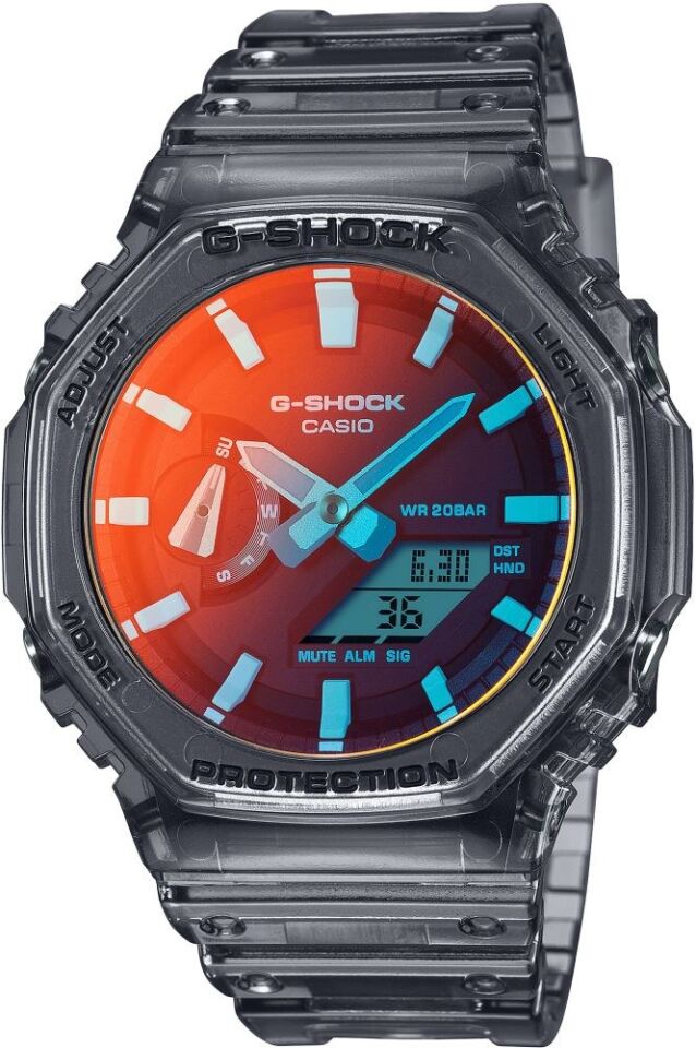 CASIO GA-2100TLS-8ADR Pilli (Quartz) Erkek Kol Saati