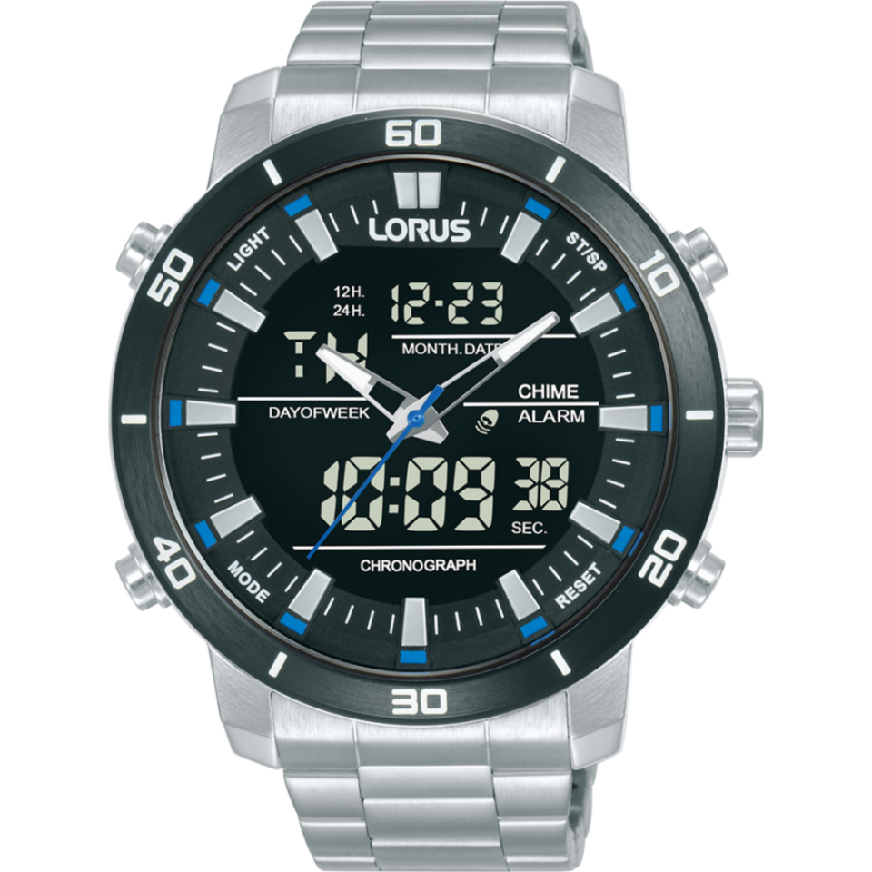 LORUS RW659AX9 Analog & Dijital ERKEK KOL SAATİ