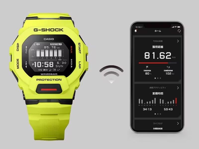 CASIO GBD-200-9DR Quartz ERKEK KOL SAATİ