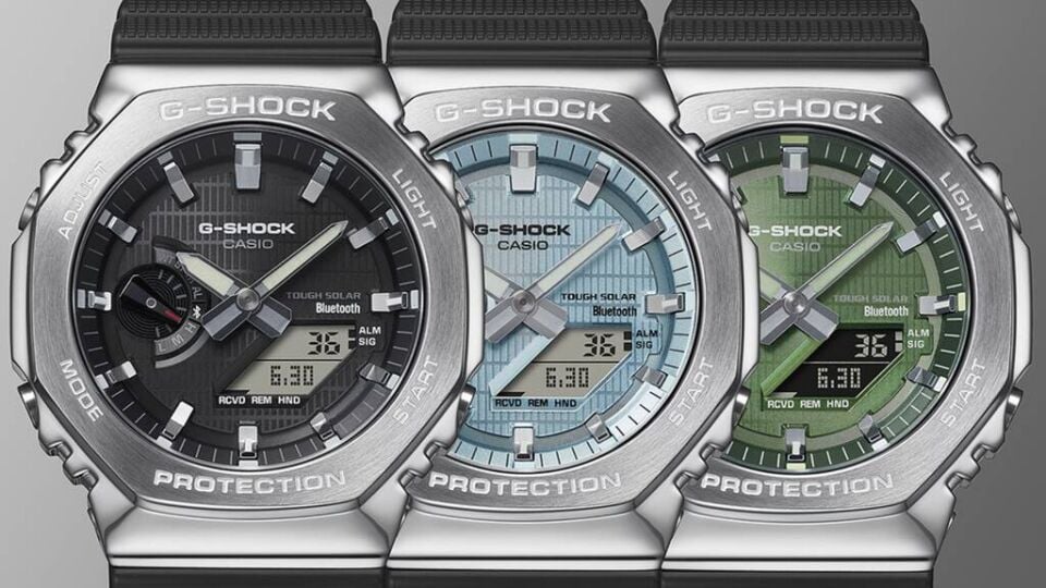 CASIO GBM-2100A-1A3DR Solar Erkek Kol Saati