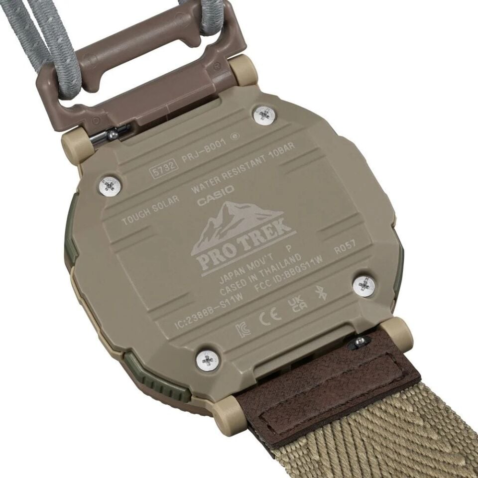 CASIO PRJ-B001B-5DR Analog & Dijital ERKEK KOL SAATİ