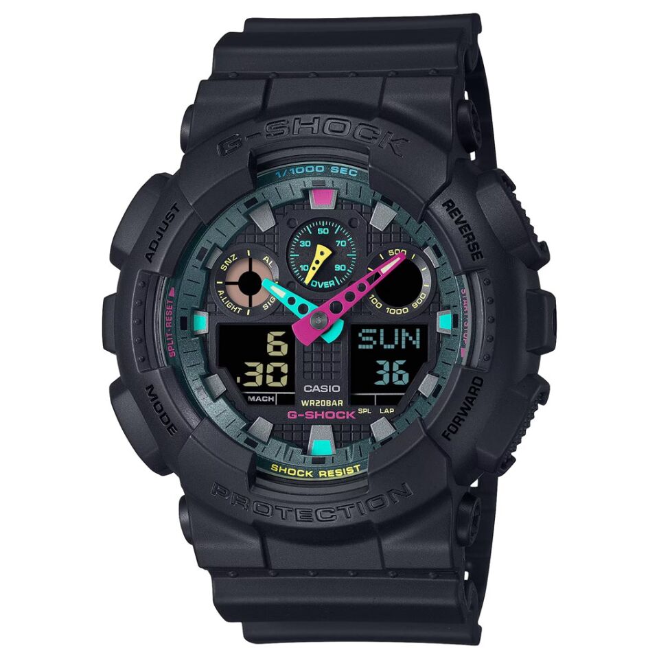 CASIO GA-100MF-1ADR Analog & Dijital ERKEK KOL SAATİ
