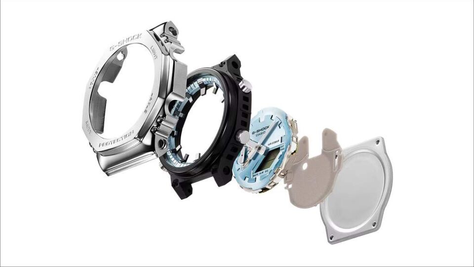 CASIO GM-2110D-7ADR Analog & Dijital ERKEK KOL SAATİ