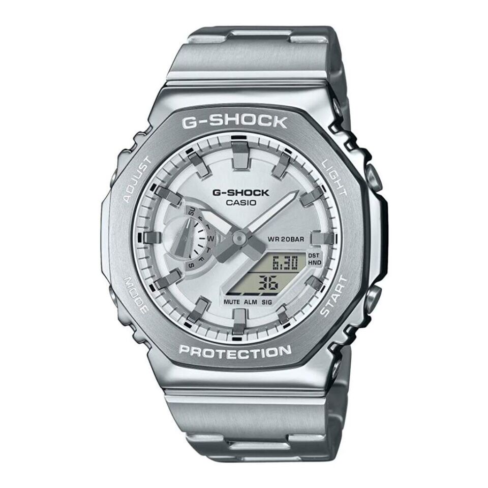 CASIO GM-2110D-7ADR Analog & Dijital ERKEK KOL SAATİ