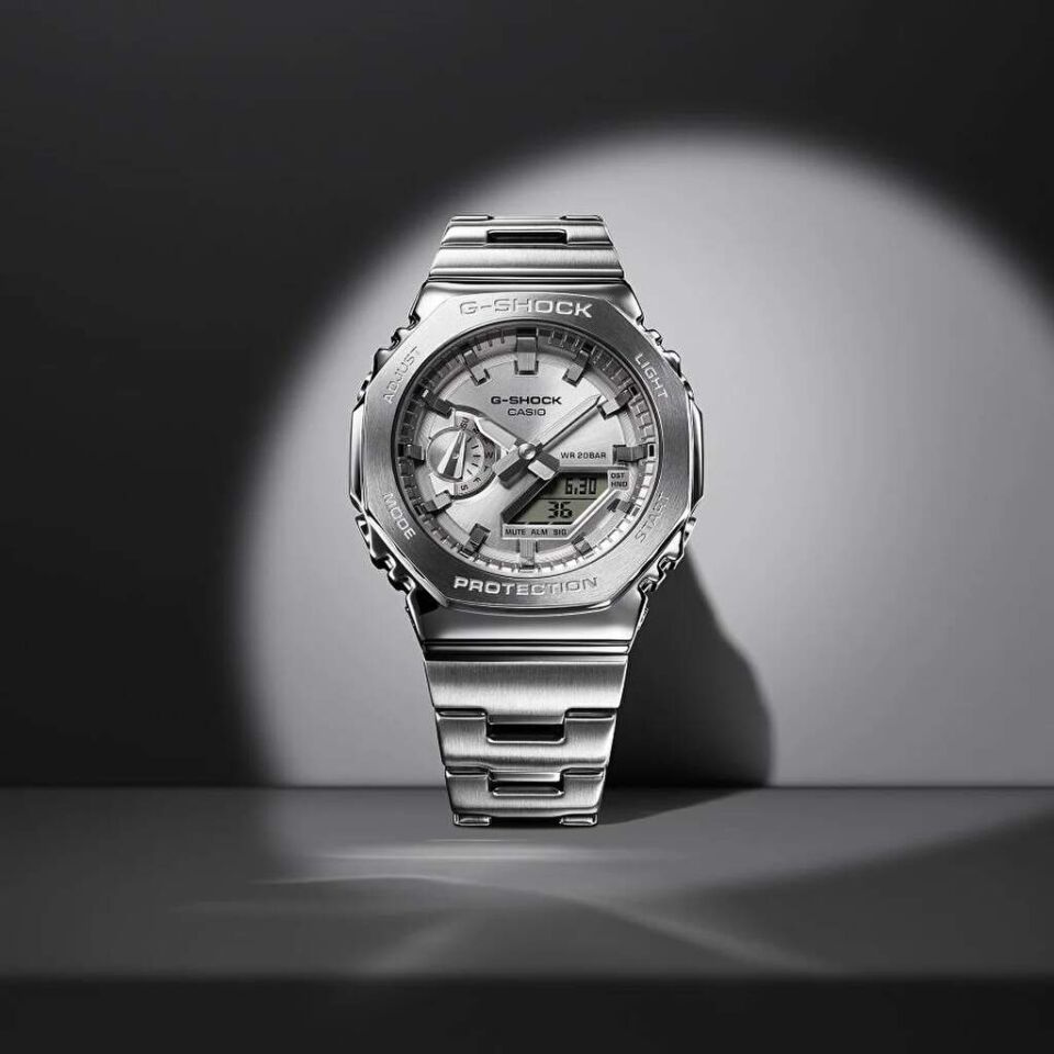 CASIO GM-2110D-7ADR Analog & Dijital ERKEK KOL SAATİ