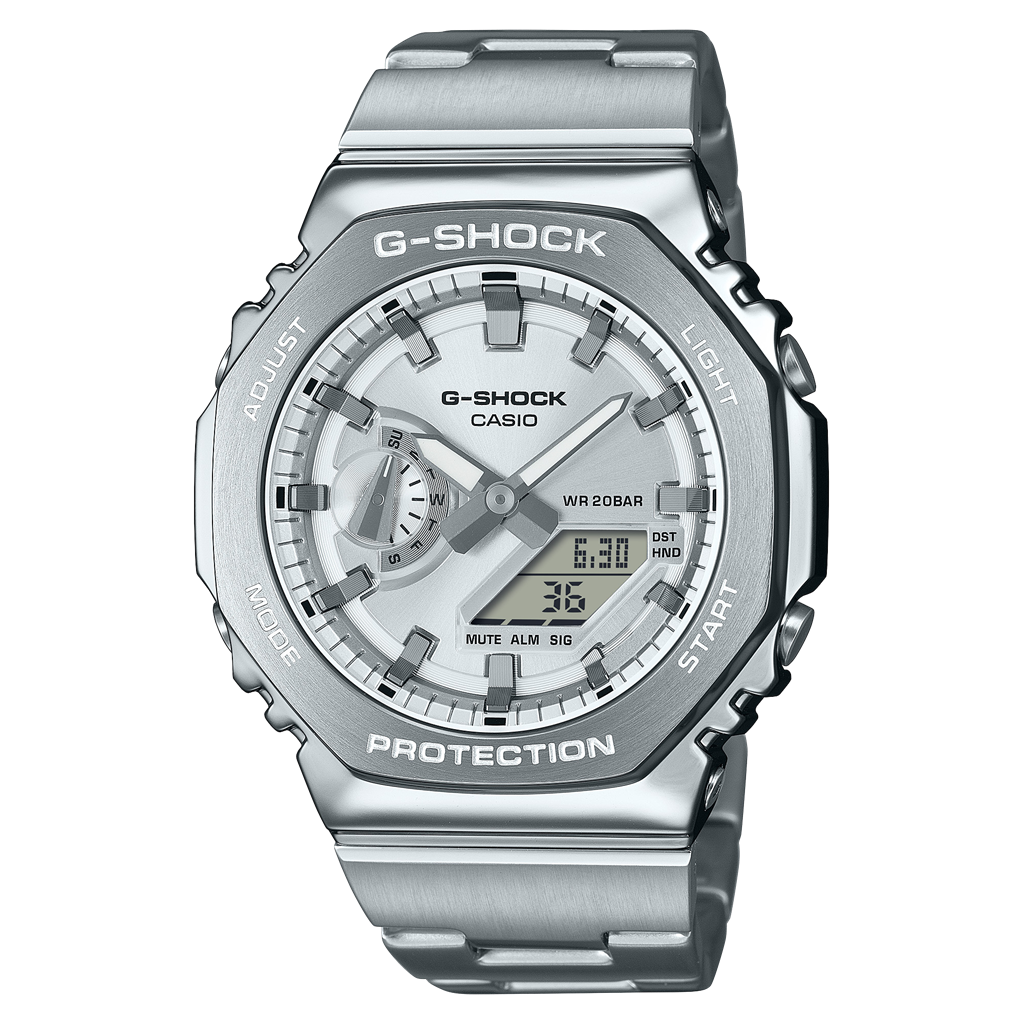 CASIO GM-2110D-7ADR Analog & Dijital ERKEK KOL SAATİ