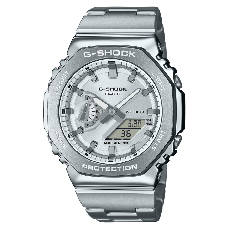 CASIO GM-2110D-7ADR Analog & Dijital ERKEK KOL SAATİ