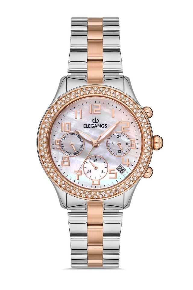 Elegangs EL2447.10 Pilli (Quartz) Kadın Kol Saati | Safir Saat