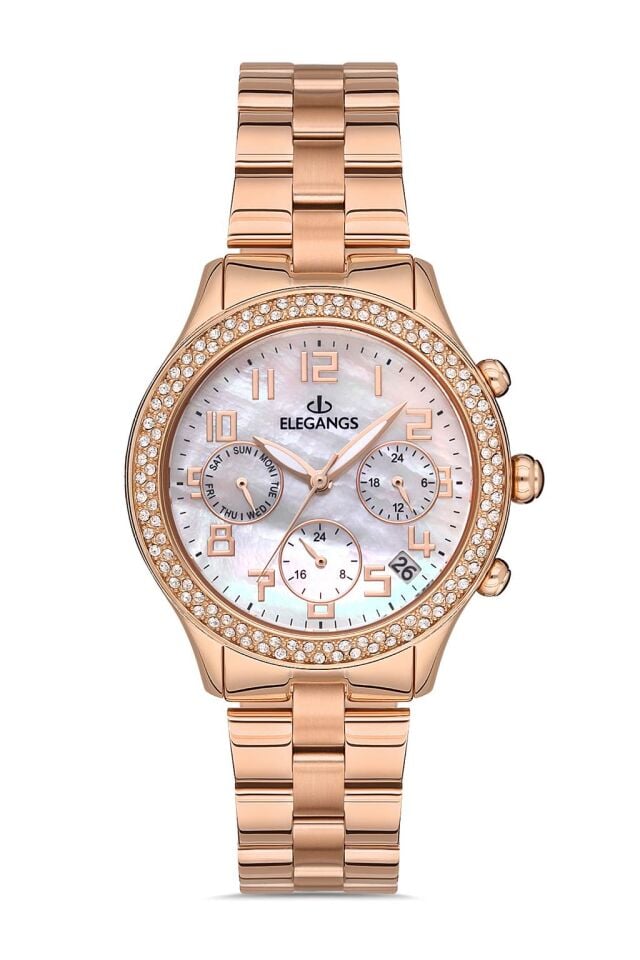 Elegangs EL2447.3 Pilli (Quartz) Kadın Kol Saati | Safir Saat