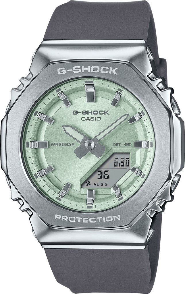 CASIO GM-S2110-3ADR Analog & Dijital KADIN / KIZ KOL SAATİ