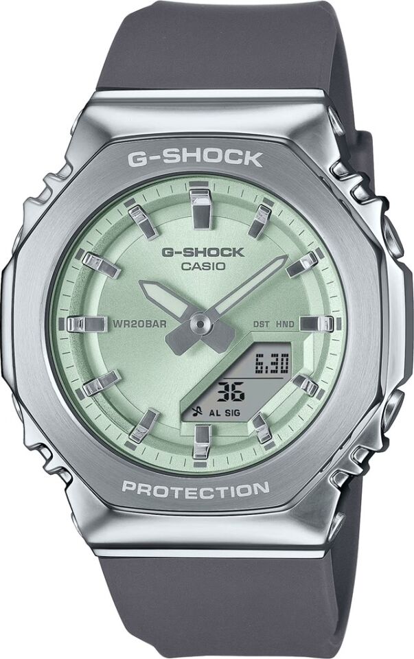 CASIO GM-S2110-3ADR Analog & Dijital KADIN / KIZ KOL SAATİ