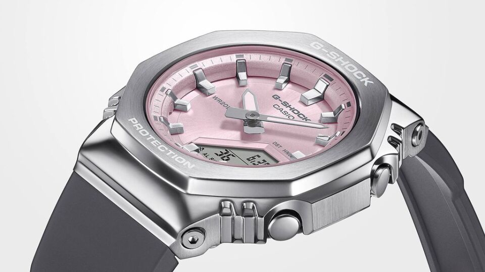 CASIO GM-S2110-4ADR Dijital/Analog Kadın Kol Saati