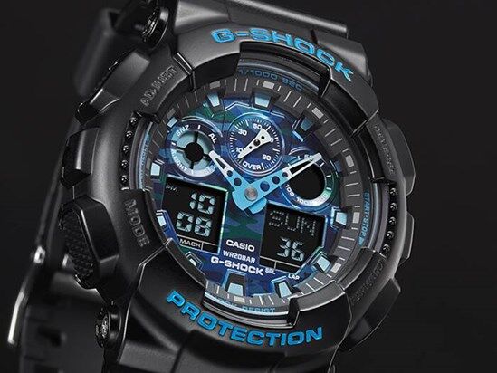 CASIO GA-100CB-1ADR Pilli (Quartz) Erkek Kol Saati