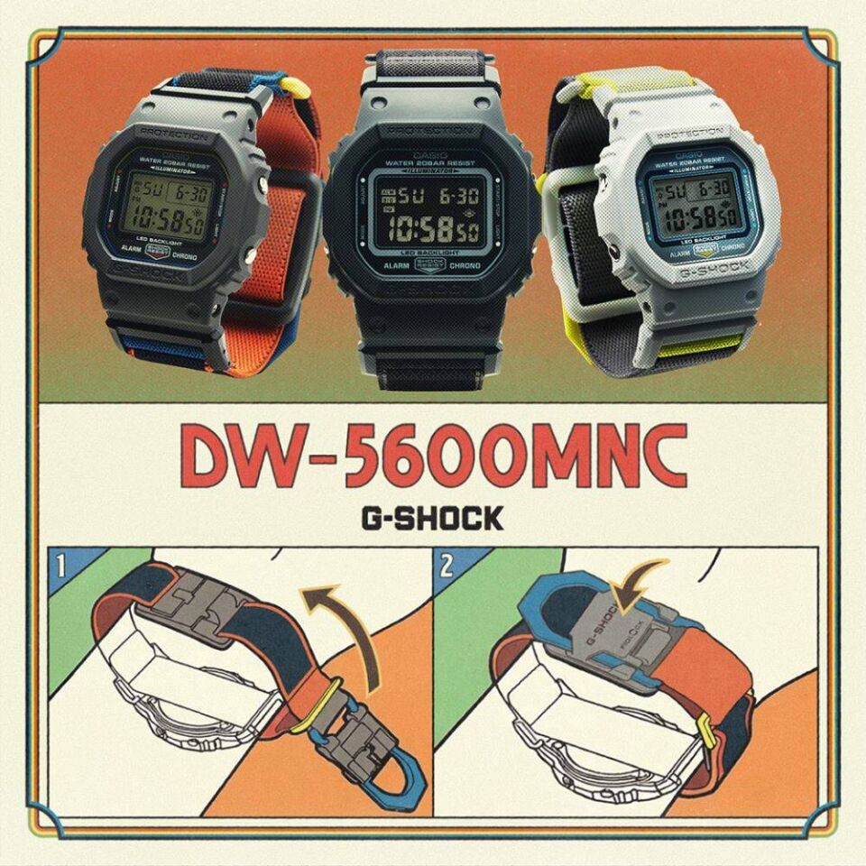 CASIO DW-5600MNC-1DR Dijital Erkek Kol Saati