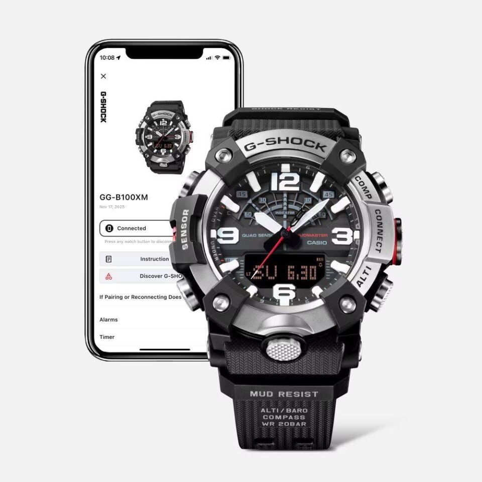 CASIO GG-B100XMB-1ADR Dijital/Analog Erkek Kol Saati