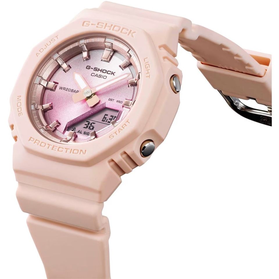 CASIO GMA-P2100SG-4ADR Analog & Dijital KADIN / KIZ KOL SAATİ