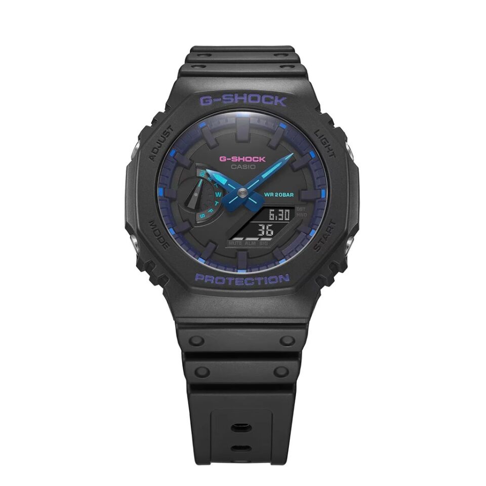 CASIO GA-2100VB-1ADR Dijital/Analog Erkek Kol Saati