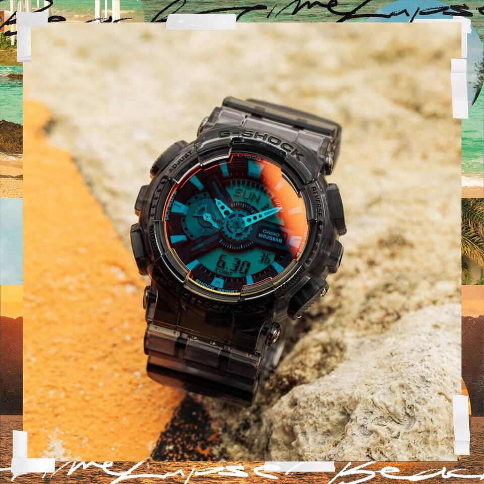 CASIO GA-110TLS-8ADR Dijital/Analog Erkek Kol Saati