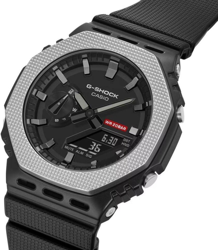 CASIO GM-2100BM-1ADR Analog & Dijital ERKEK KOL SAATİ