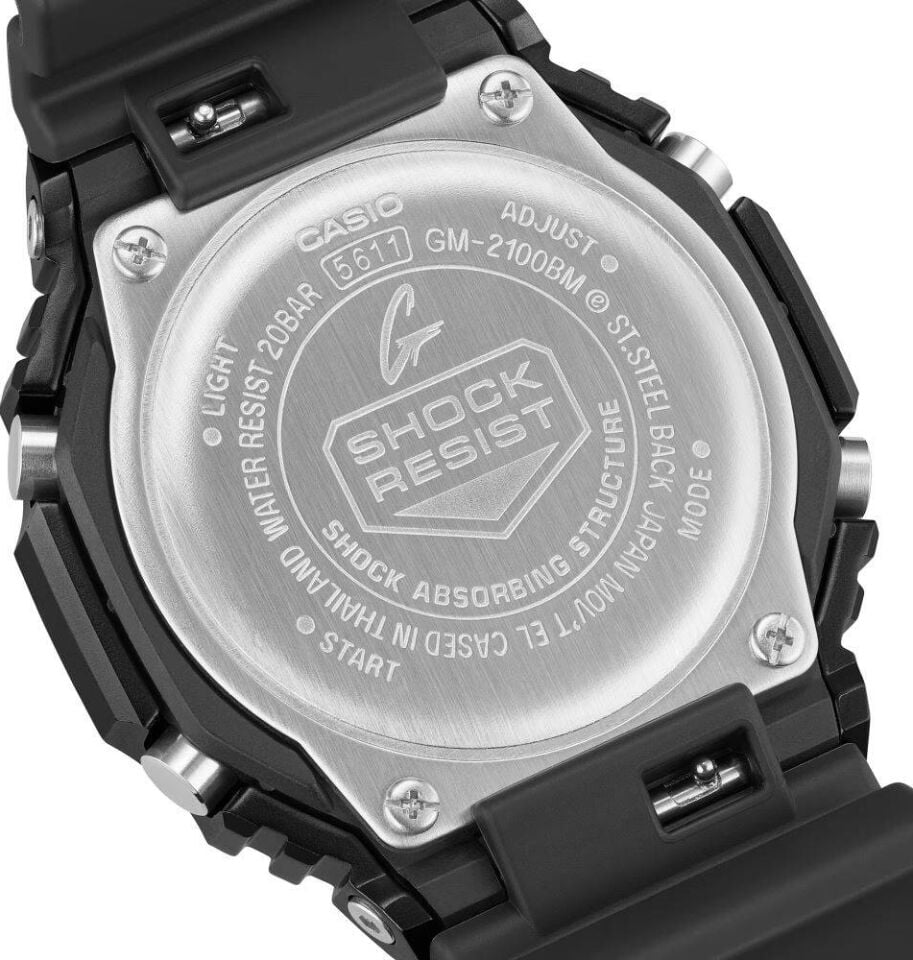 CASIO GM-2100BM-1ADR Analog & Dijital ERKEK KOL SAATİ