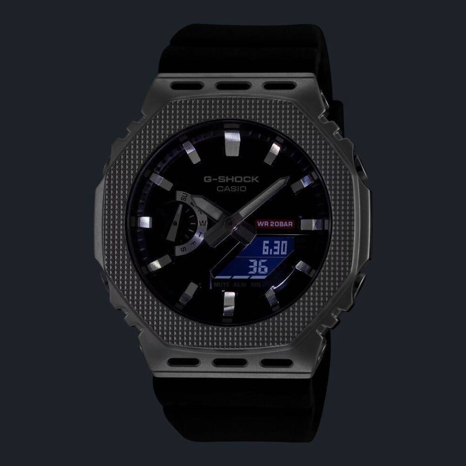 CASIO GM-2100BM-1ADR Dijital/Analog Erkek Kol Saati