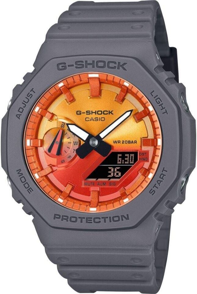 CASIO GA-2100FL-8ADR Dijital/Analog Erkek Kol Saati