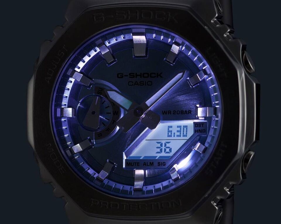 CASIO GM-2110D-3A1DR Analog & Dijital ERKEK KOL SAATİ