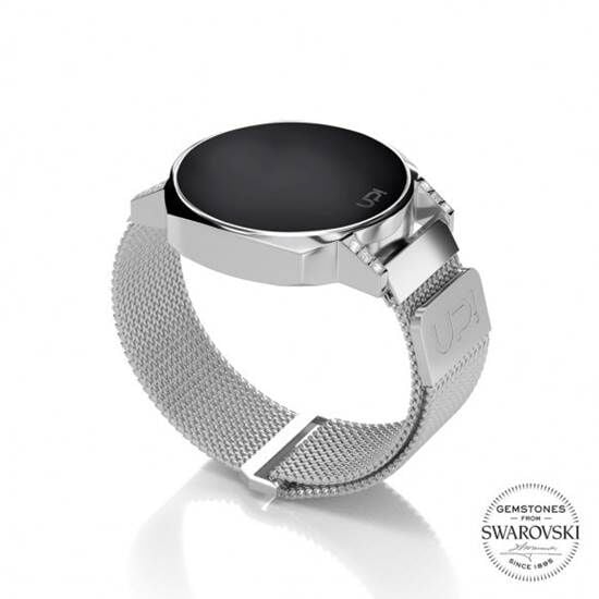 UPWATCH XT MINI SILVER SWAROVSKI® TOPAZ Dokunmatik KADIN / KIZ KOL SAATİ