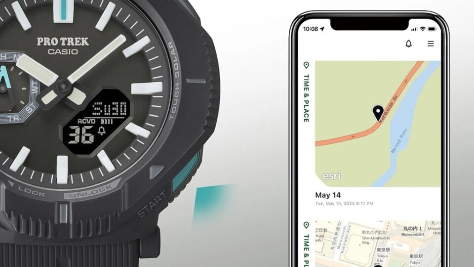 CASIO PRJ-B001-1DR Solar ERKEK KOL SAATİ