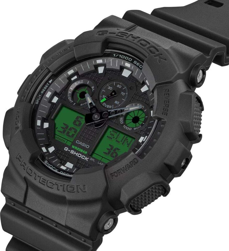 CASIO GA-100BEG-1ADR Dijital/Analog Erkek Kol Saati