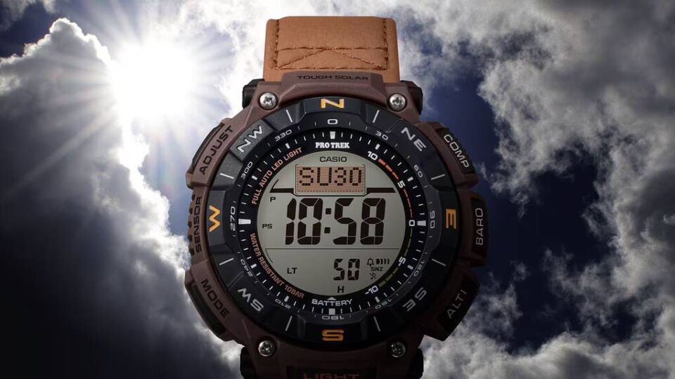 CASIO PRG-340L-5DR Solar Erkek Kol Saati
