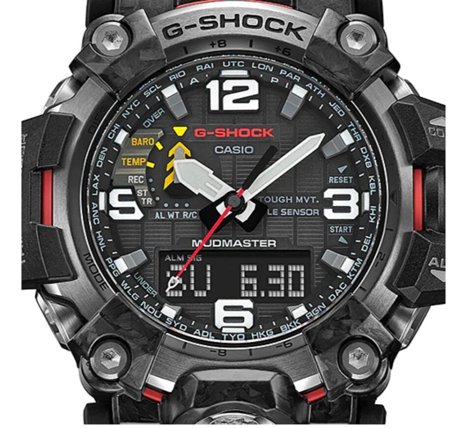 CASIO GWG-2000-1A3DR Dijital/Analog Erkek Kol Saati