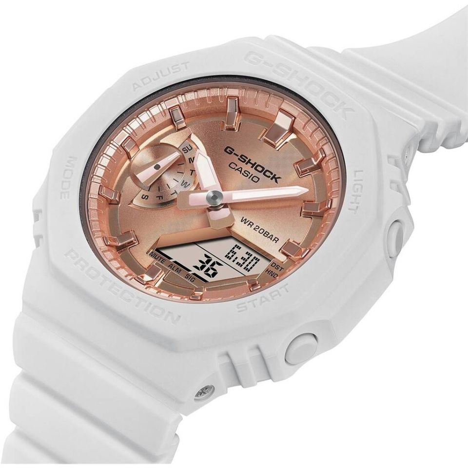 CASIO GMA-S2100MD-7ADR Analog & Dijital KADIN / KIZ KOL SAATİ