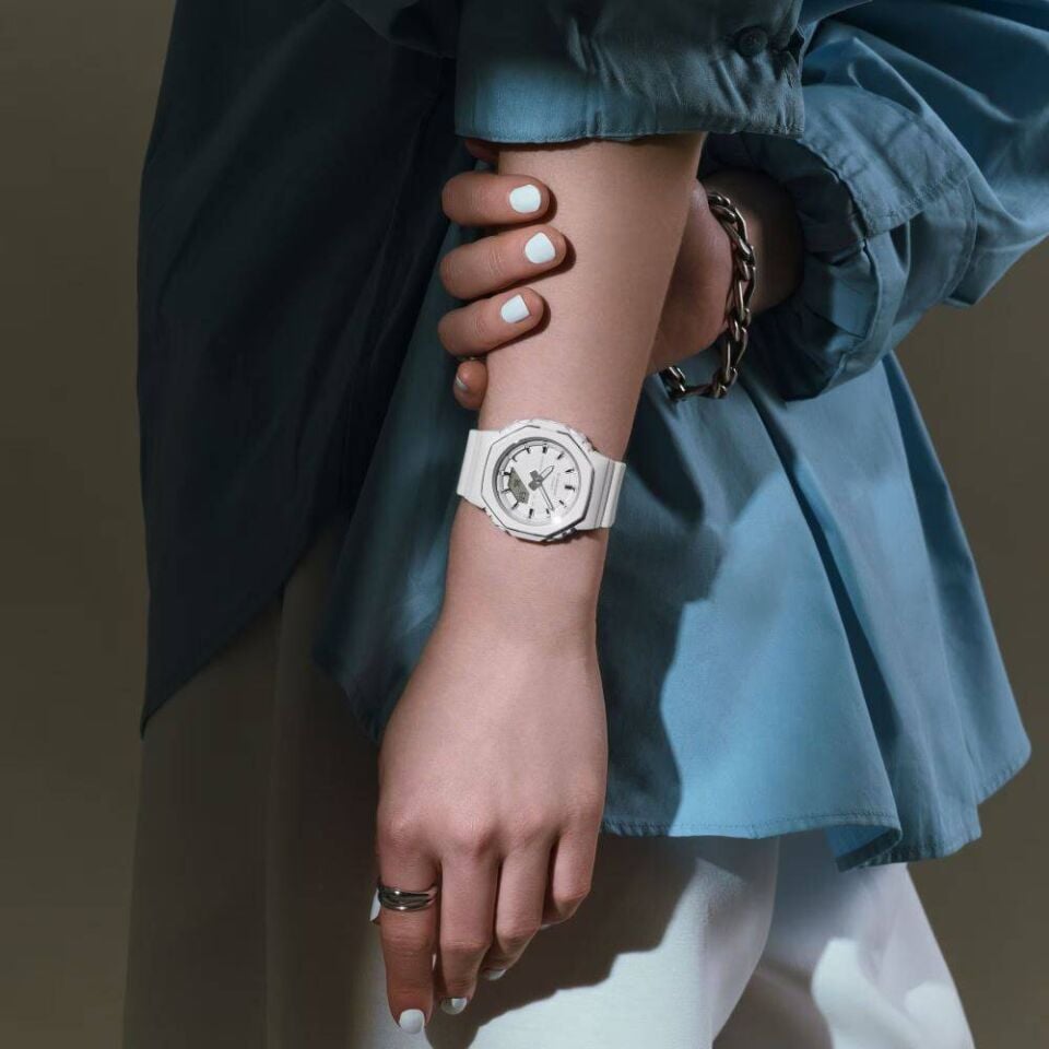 CASIO GMA-P2110-7ADR Analog & Dijital KADIN / KIZ KOL SAATİ