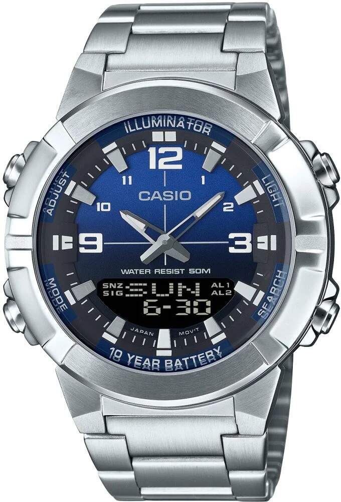 CASIO AMW-870DA-2A1VDF Analog & Dijital ERKEK KOL SAATİ