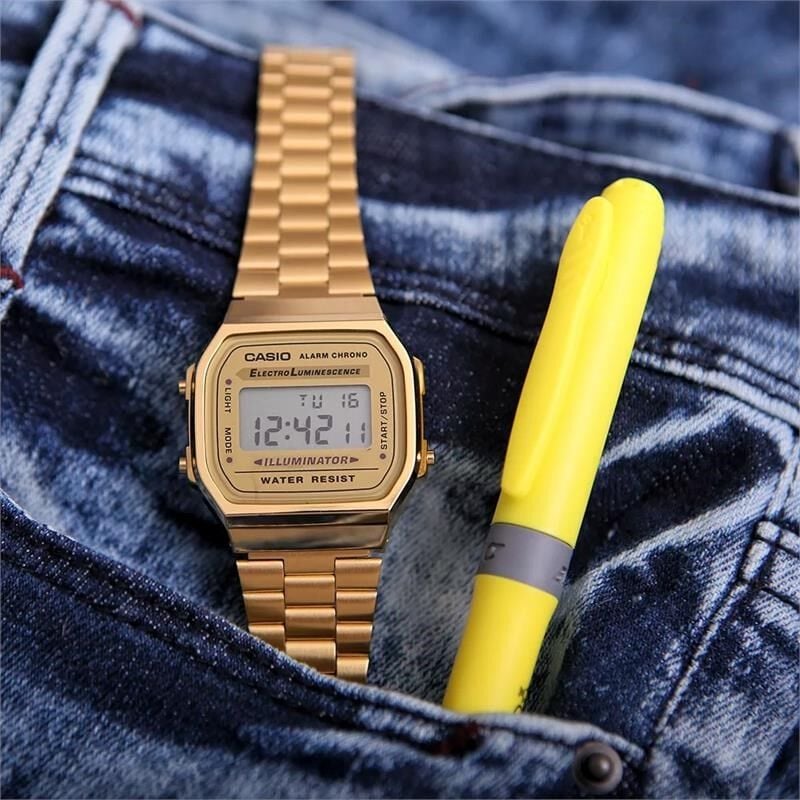 CASIO A168WG-9WDF Pilli (Quartz) Kadın Kol Saati
