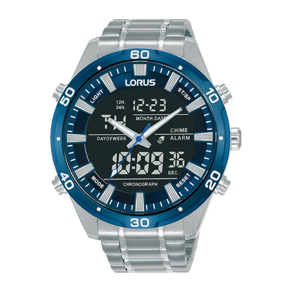LORUS RW647AX9 Analog & Dijital ERKEK KOL SAATİ