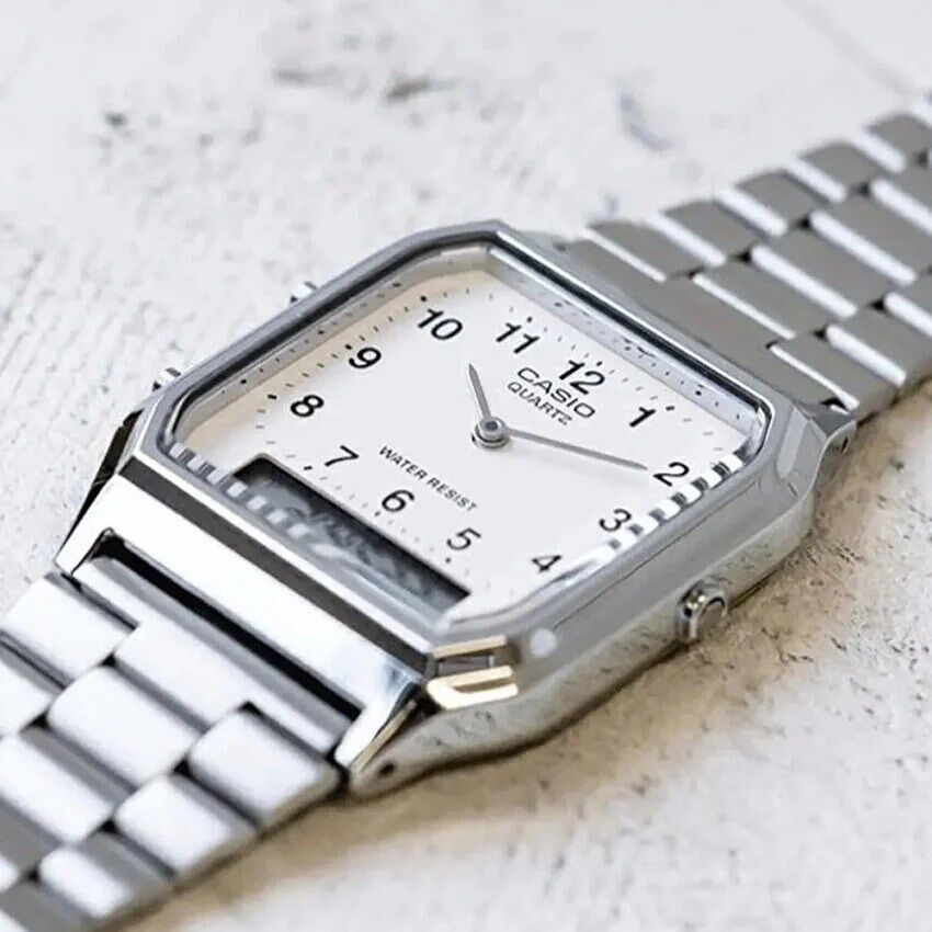 CASIO AQ-230A-7BMQ Analog & Dijital UNİSEX KOL SAATİ