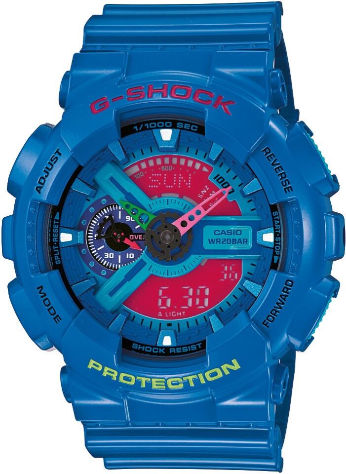 CASIO GA-110HC-2ADR Pilli (Quartz) Erkek Kol Saati