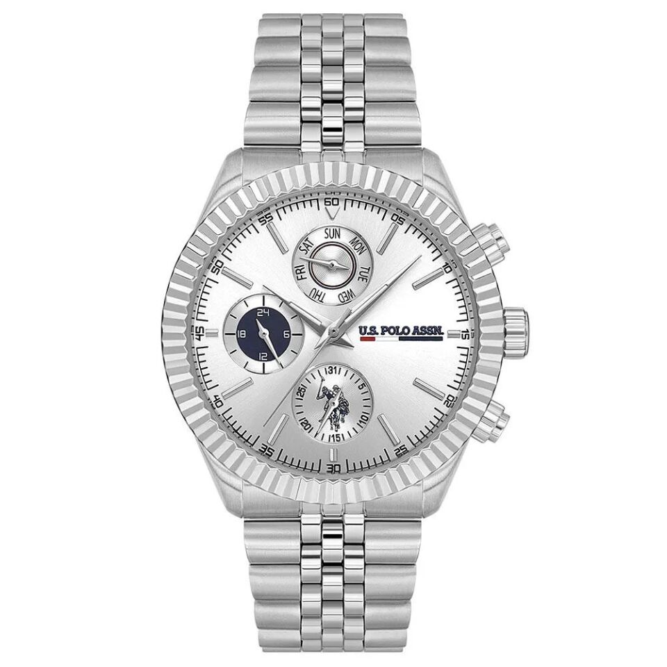 U.S. Polo Assn. USPA1054B-01 Pilli 42 Mm Erkek Kol Saati