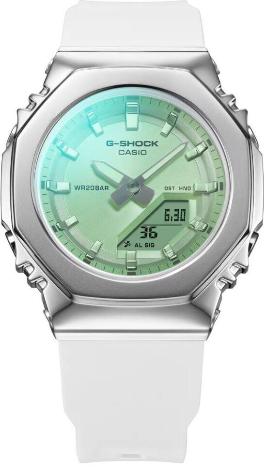 CASIO GM-S2110SR-7ADR Dijital/Analog Kadın Kol Saati