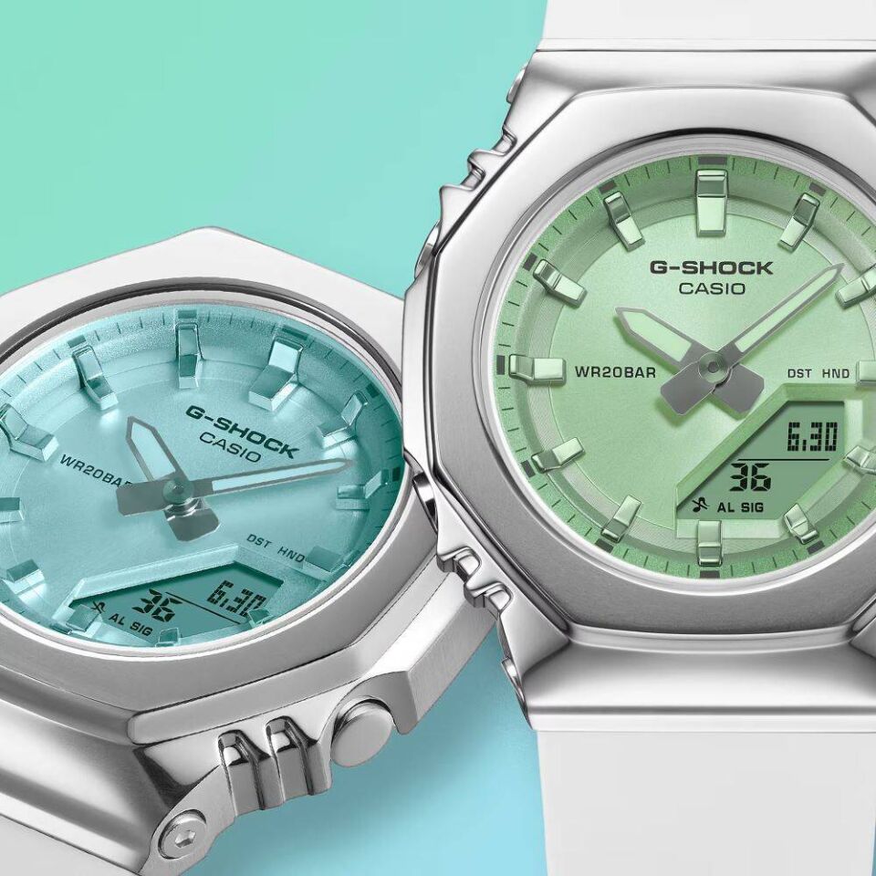 CASIO GM-S2110SR-7ADR Dijital/Analog Kadın Kol Saati
