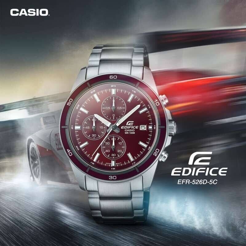 CASIO EFR-526D-5CVUDF Pilli (Quartz) Erkek Kol Saati