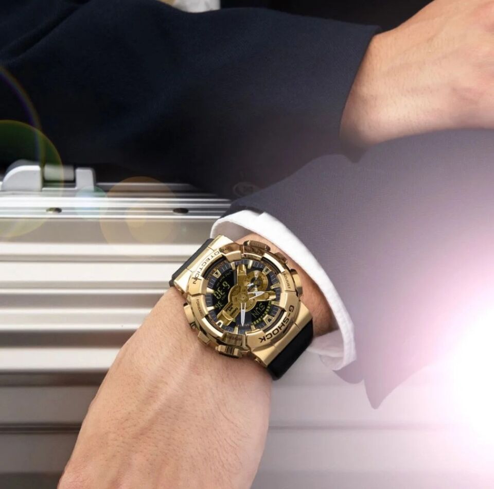 CASIO GM-110G-1A9DR Analog & Dijital ERKEK KOL SAATİ