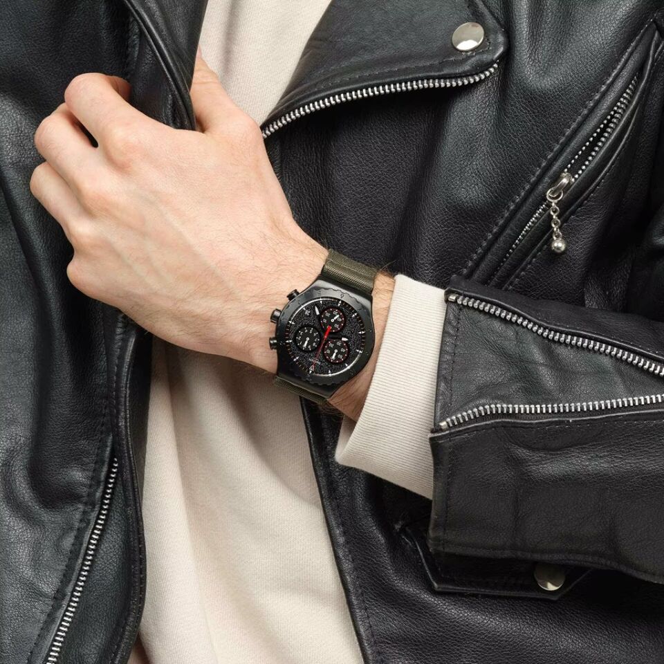 SWATCH YVB416 Quartz ERKEK KOL SAATİ