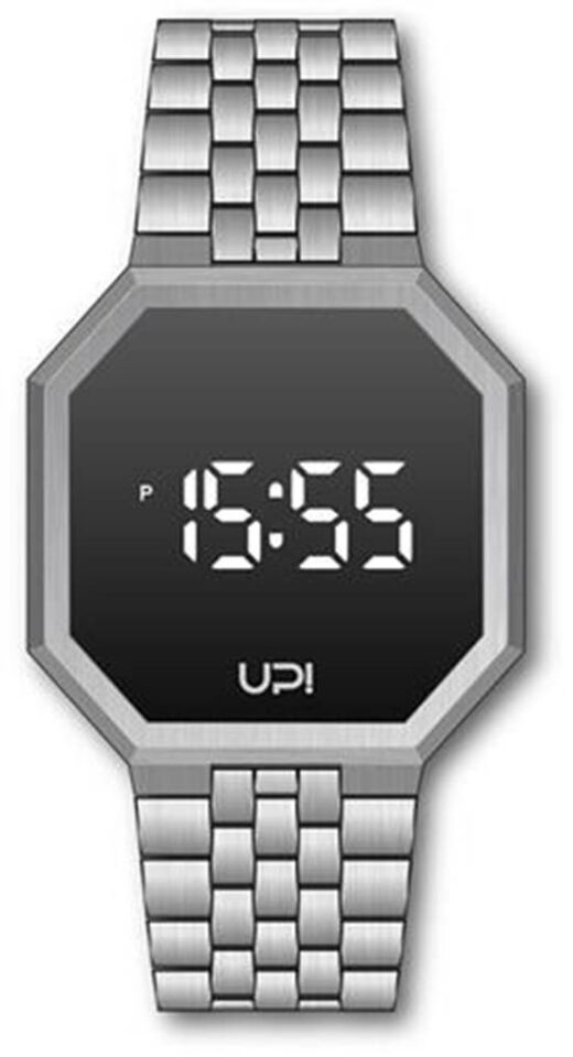 UpwatchEDGE MATTE SILVERErkek Pilli Kol Saati