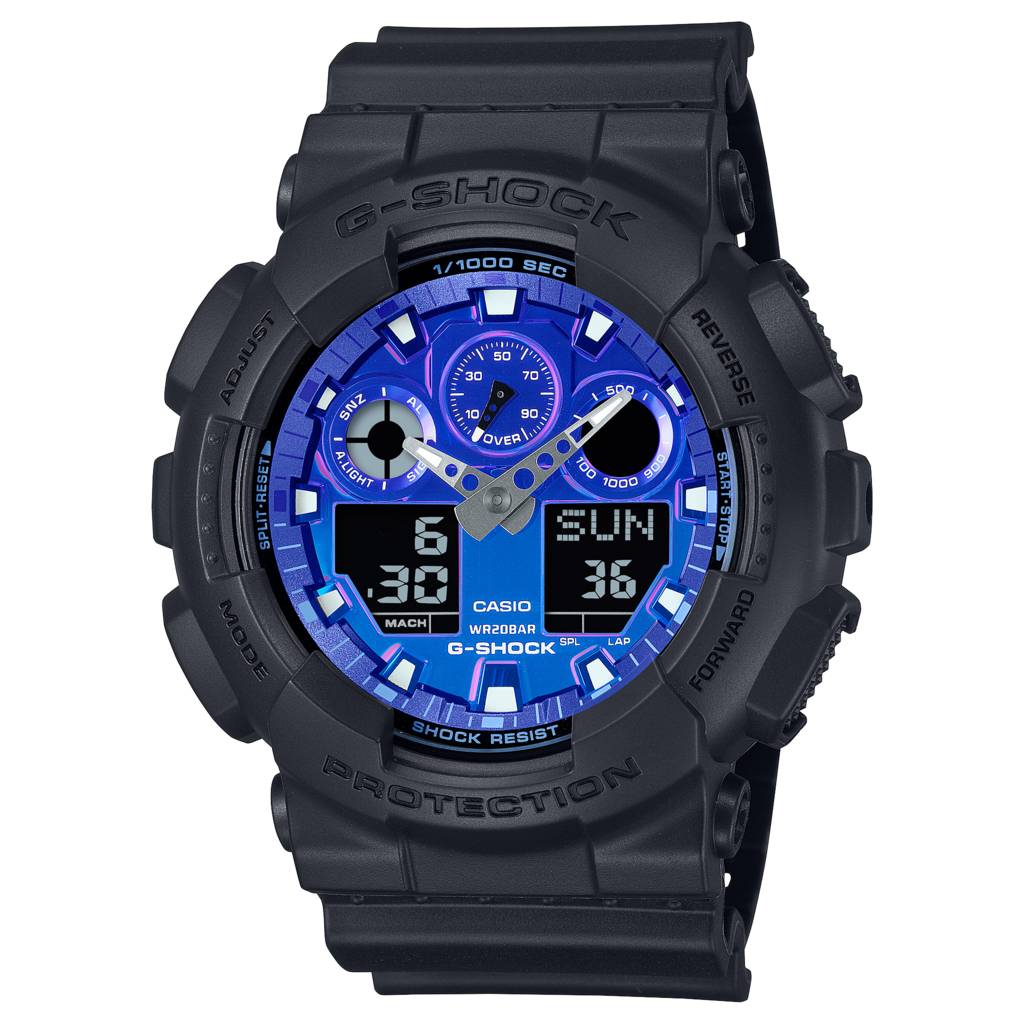 CASIO GA-100FL-1ADR Analog & Dijital ERKEK KOL SAATİ